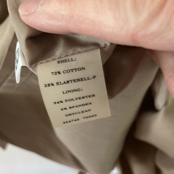 Ann Taylor Khaki Summer Dress; Size 2 - Picture 6 of 6